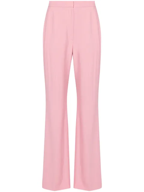Alexander McQueen flared tailored trousers Pink 781001QEAAA