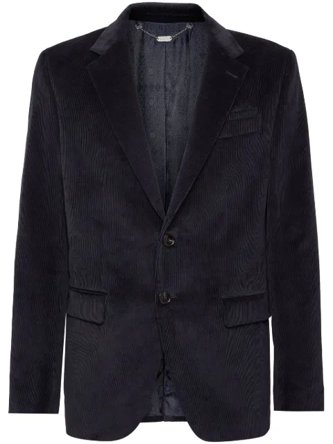 Billionaire velvet blazer Blue OADCMRF1828BLE008N