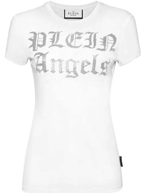 Philipp Plein snakeskin-print T-shirt White AADCWTK3433PJY002N