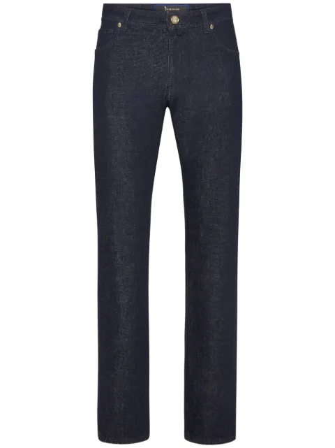 Billionaire mid-rise straight-leg jeans Blue OADCMDT3987BTE001N