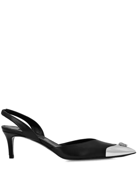 Philipp Plein slingback pumps Black AADSWSD0578PLE075N