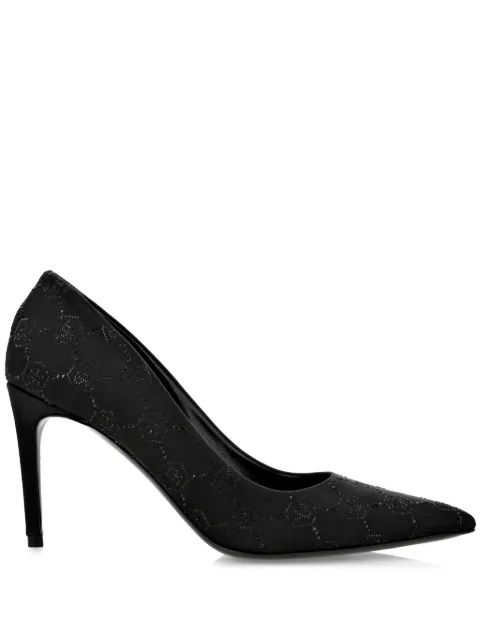 Philipp Plein 105mm Decollete pumps Black AADSWSD0566PTE028N