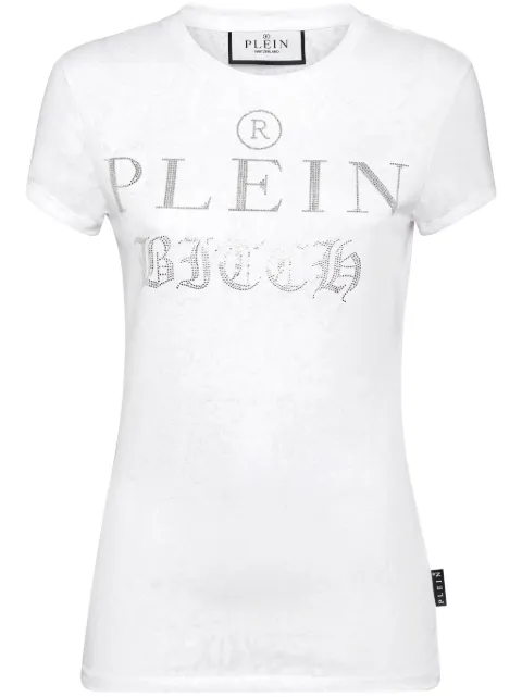 Philipp Plein logo-embellished T-shirt White AADCWTK3532PJY002N