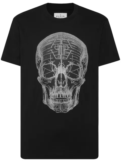 Philipp Plein SS Xray Skull-print T-shirt Black AADCMTK7962PJY002N