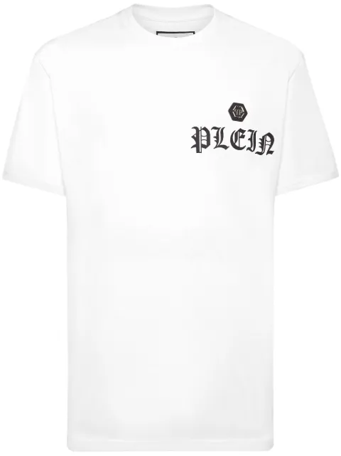 Philipp Plein printed cotton T-shirt White AADCMTK7960PJY002N