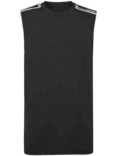 Plein Sport round-neck tank top Black AADCMTK7955STE003N