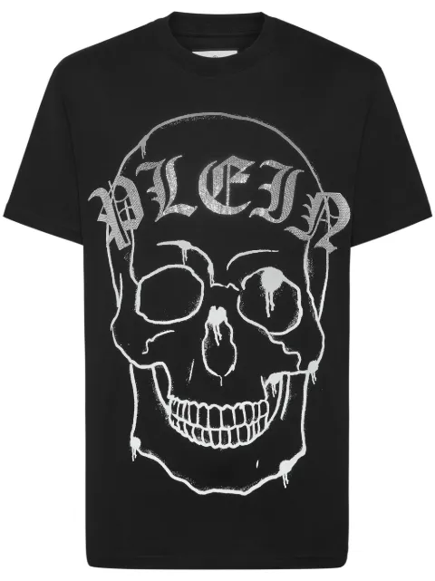 Philipp Plein Skull-print T-shirt Black AADCMTK7816PJY002N