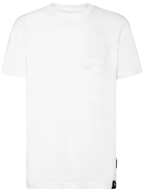 Philipp Plein SS Gothic Plein T-shirt White AADCMTK7485PJY002N