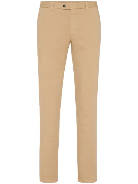 Philipp Plein appliqué chinos Neutrals AADCMRT1412PTE004N