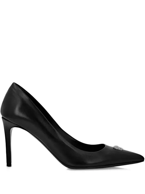 Philipp Plein 80mm Decollete pumps Black AADSWSD0591PLE075N