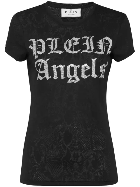 Philipp Plein logo-embellished T-shirt Black AADCWTK3433PJY002N