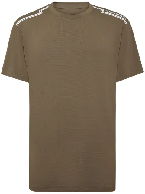 Plein Sport SS logo-print T-shirt Green AADCMTK7954STE003N