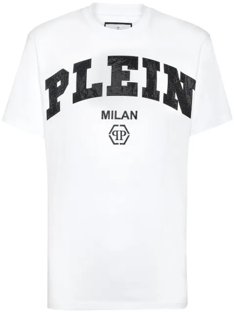 Philipp Plein College T-shirt White AADCMTK7755PJY002N