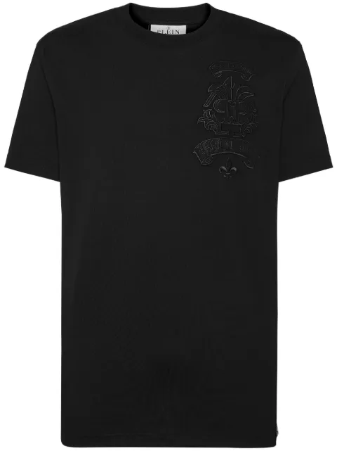 Philipp Plein SS Gothic Plein T-shirt Black AADCMTK7485PJY002N