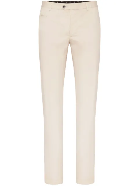 Billionaire Slim Fit Trousers Neutrals OADCMRT1398BTE004N