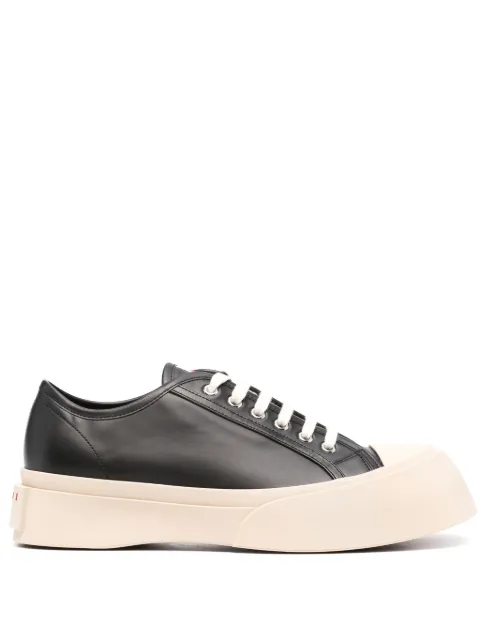Marni Pablo leather sneakers Black SNZU002002P2722
