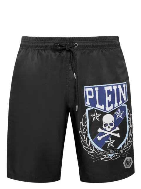 Philipp Plein Skull & Bones swim shorts Black AADCMMX0146PTE003N