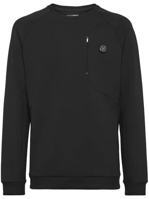 Plein Sport Racing sweatshirt Black AADCMJO1321STE003N