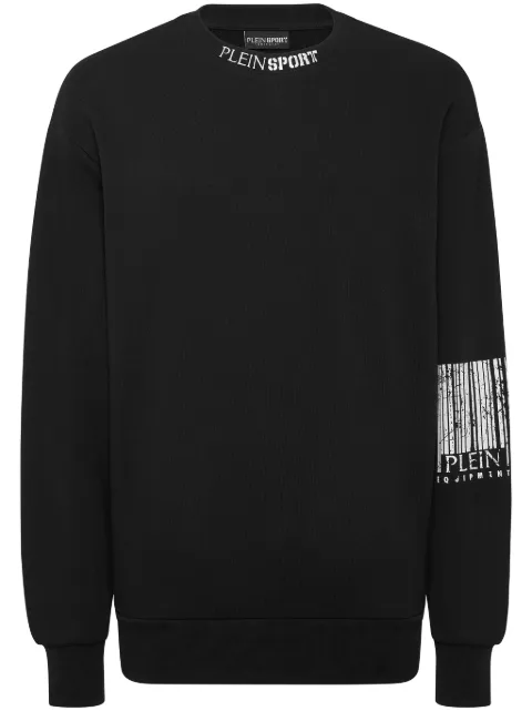 Plein Sport Barcode sweatshirt Black AADCMJO1320STE003N