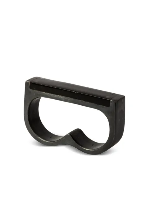 Parts of Four Plate Double ring Black 7143KAJET
