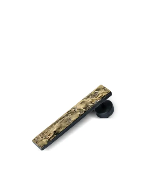 Parts of Four Plate earring Black 10356KA18K