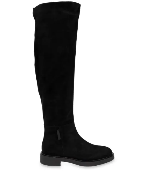 Gianvito Rossi Lexington leather boots Black G8039820GOMC5LNENE