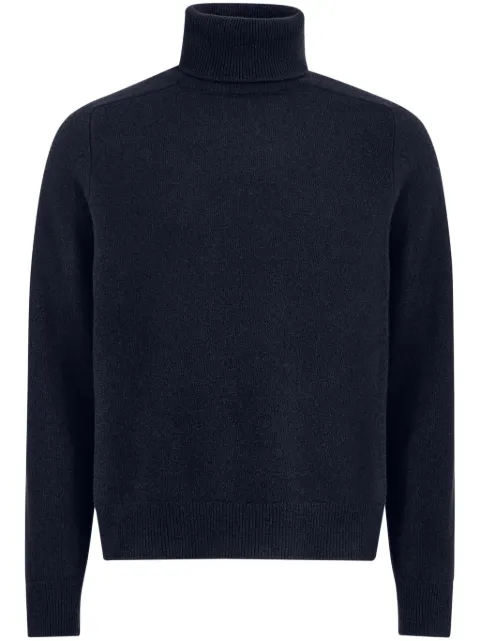 Maison Margiela roll-neck wool jumper Blue S50HL0032M13058