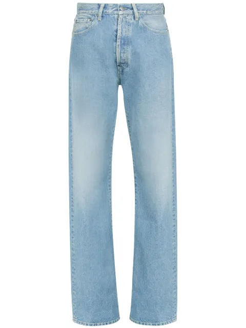 Maison Margiela turn-up straight-leg jeans Blue S50LA0233S30561
