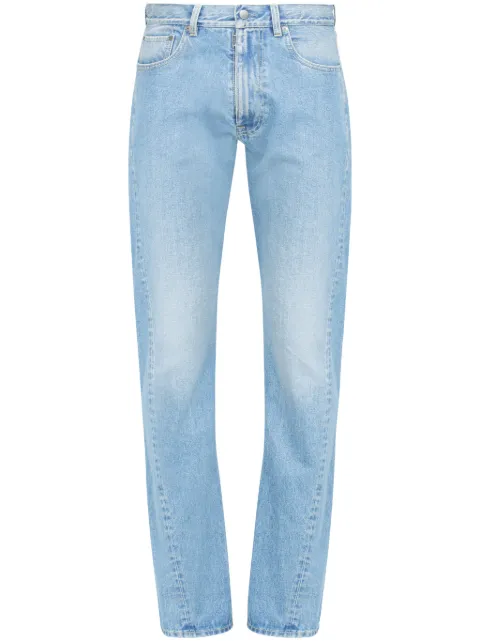 Maison Margiela Turn-up cotton jeans Blue S50LA0232S30561