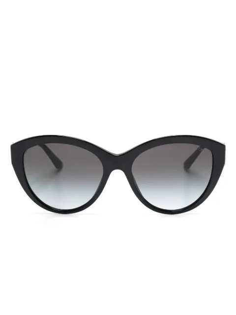 Jimmy Choo Eyewear round-frame sunglasses Black JC500750008G