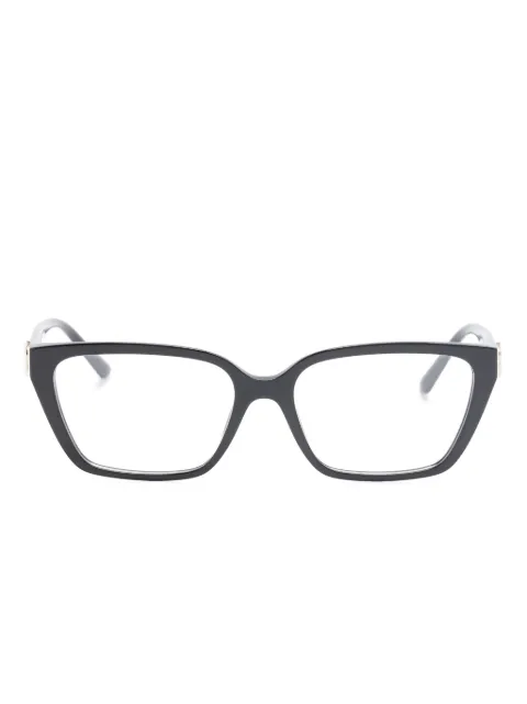 Jimmy Choo Eyewear JC3008 rectangle-frame glasses Black JC3008