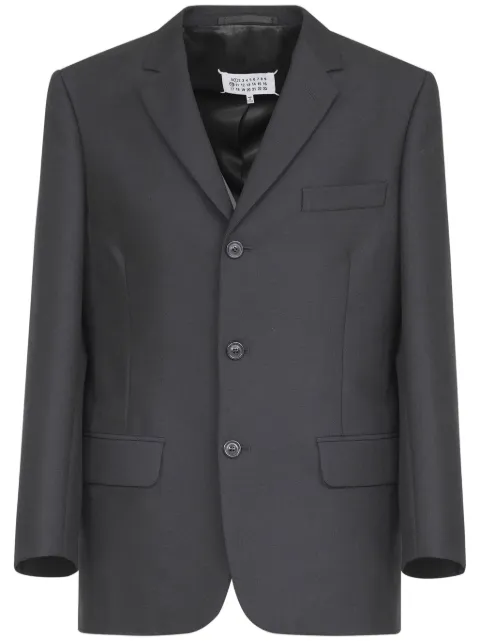 Maison Margiela single-breasted wool blazer Black S50BN0528S49892