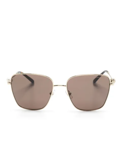Jimmy Choo Eyewear square-frame oversized sunglasses Gold 0JC4005HB