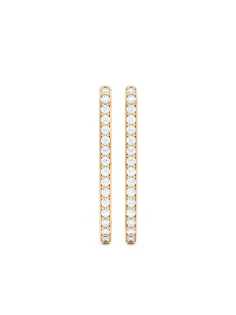 LOEV 14kt yellow gold Allday diamond ear cuffs Gold ADRBEC