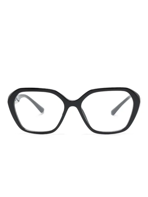 Jimmy Choo Eyewear hexagonal-frame glasses Black JC3013U5000
