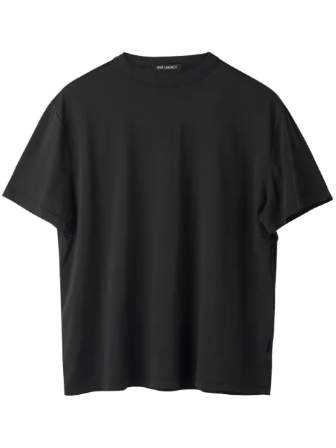 OUR LEGACY cotton T-Shirt Black M2206NBL