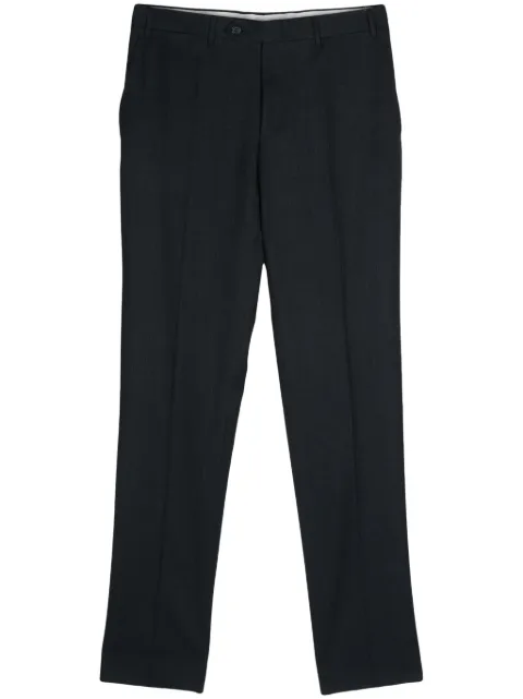 Canali wool tailored trousers Blue 71019AR05285