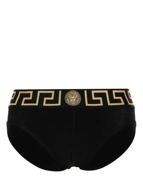 Versace cotton-jersey briefs Black AU100271A10011