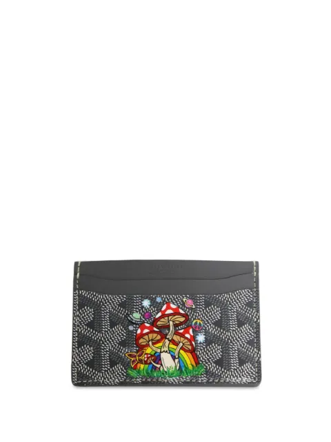 Goyard Pre-Owned Saint-Sulpice Shroom-print cardholder Grey DPTS7730R