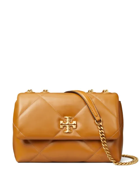 Tory Burch small Kira diamond-quilted convertible shoulder bag Brown 154706