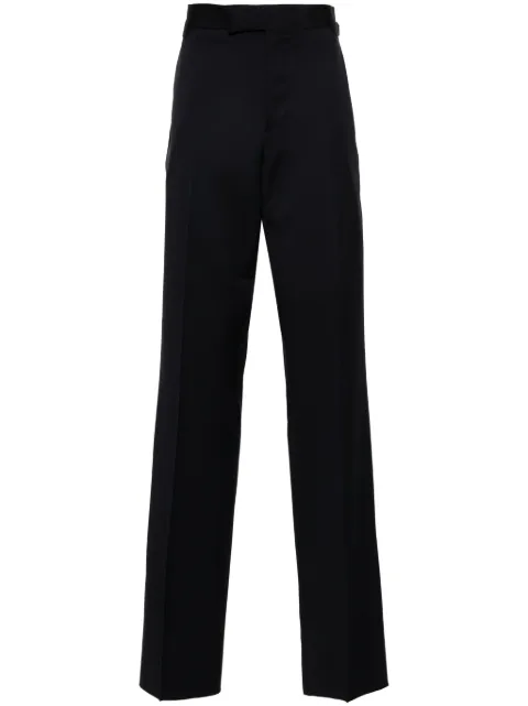 Vivienne Westwood mid-rise tailored trousers Blue 2F01000RW00QN