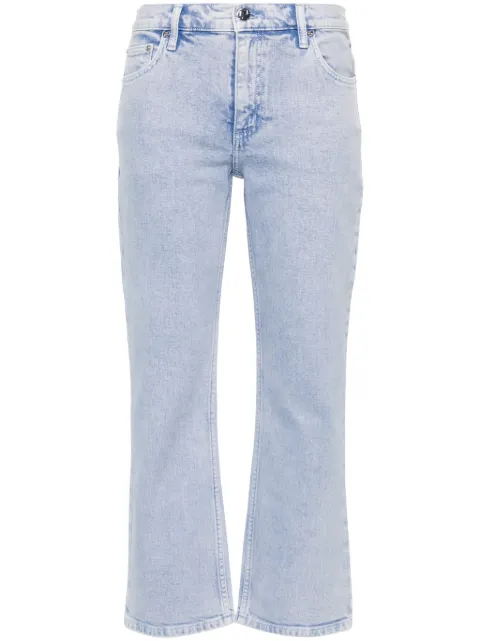 Tory Burch mid-rise cropped jeans Blue 160607406