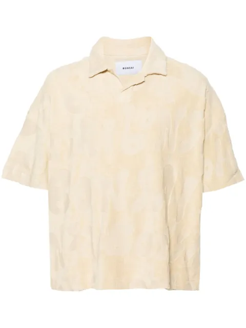 Bonsai Branding polo shirt Neutrals SS24TS007001