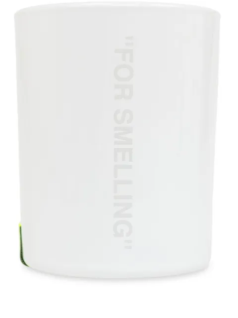 Off-White Wax Candle White OC13001B22GE104M0202