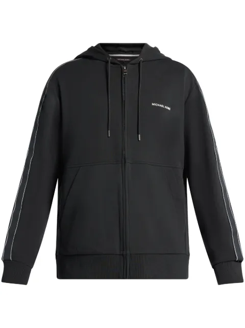 Michael Kors logo-print hoodie Black CT4524K5MF