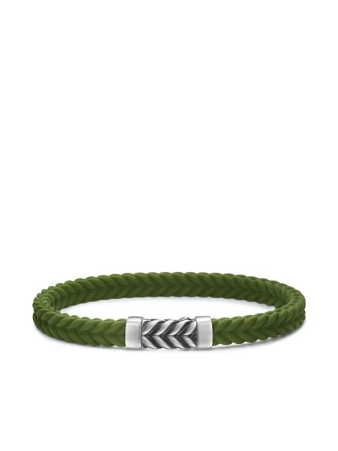 David Yurman sterling silver Chevron bracelet (6mm) Silver B25569MSSHGNRBR