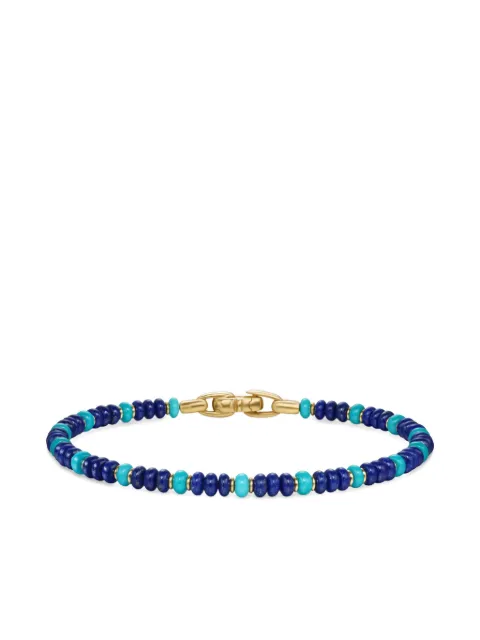 David Yurman 18kt yellow gold Spiritual Beads bracelet (4mm) Gold B35152M88BLATQ