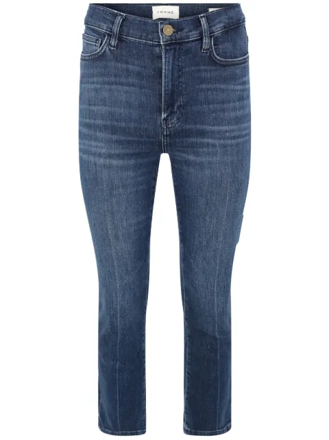 FRAME Le High straight-leg jeans Blue LHST793