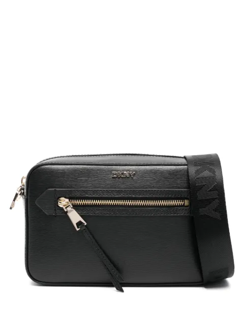 DKNY logo-lettering cross body bag Black R42E3E22