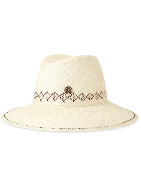 Maison Michel Kate interwoven-design hat Neutrals 1009108001